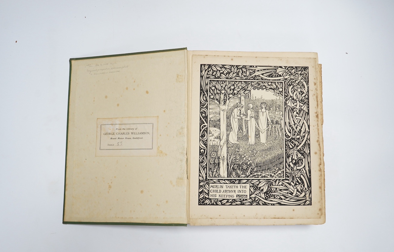 Malory, Sir Thomas - Morte Darthur: The Birth Life and Acts of King Arthur of his Knights of the Round Table....With an introduction by Professor Rhys and embellished with many original designs by Aubrey Beardsley. (the